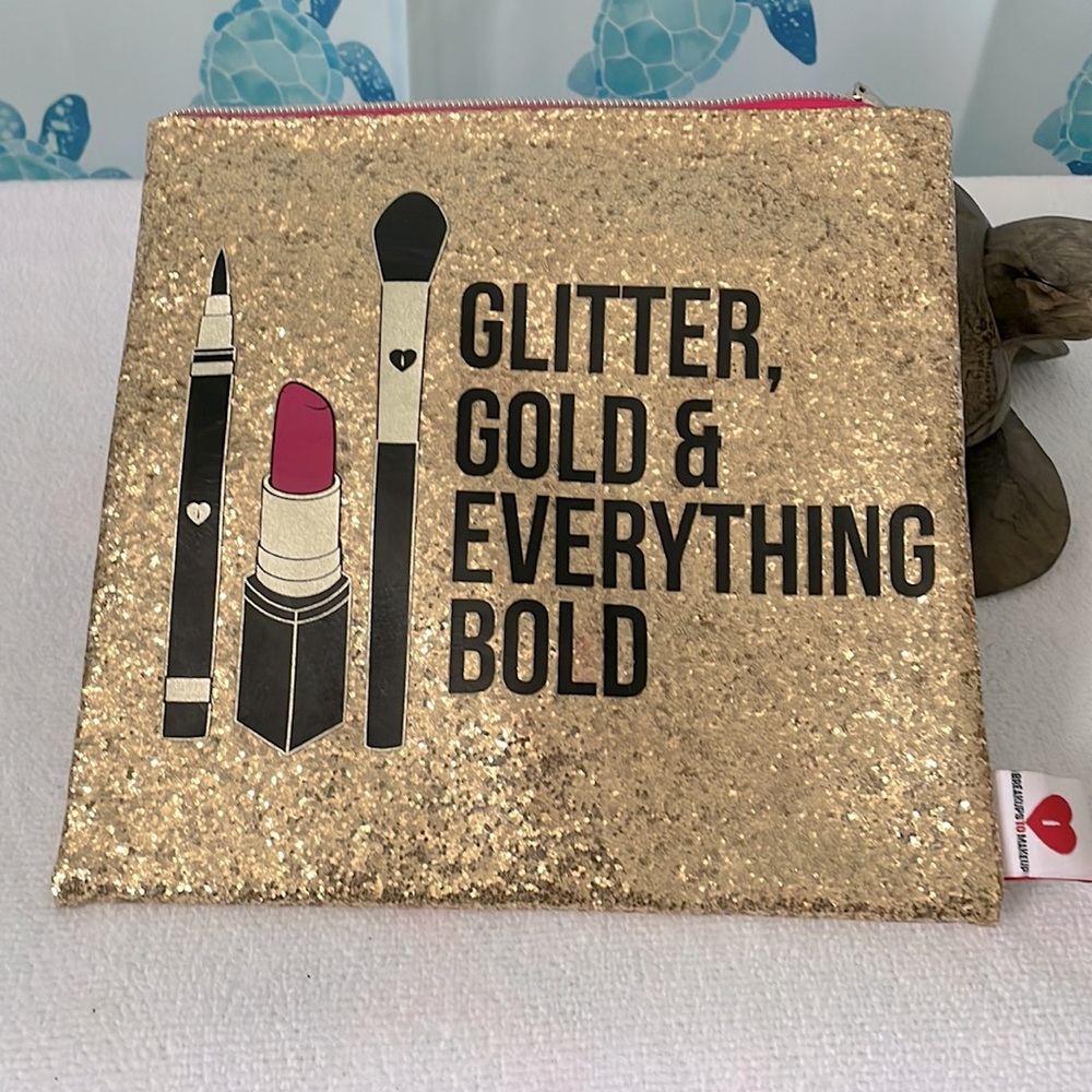 Breakups to Makeup cosmetic bag